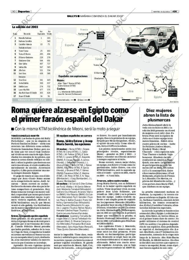 ABC MADRID 31-12-2002 página 90