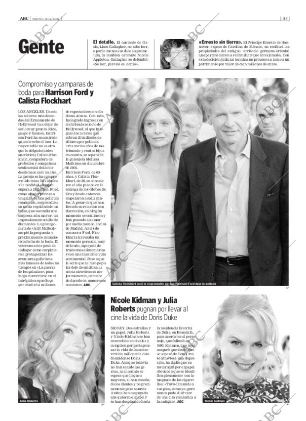 ABC MADRID 31-12-2002 página 93
