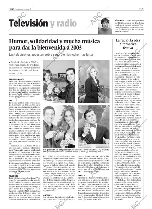 ABC MADRID 31-12-2002 página 97