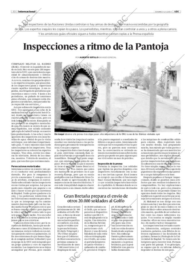 ABC MADRID 05-01-2003 página 30