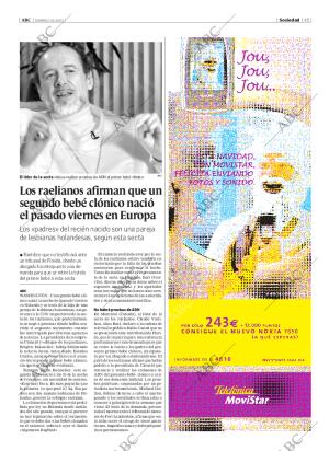 ABC MADRID 05-01-2003 página 45