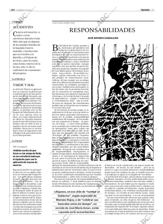 ABC MADRID 05-01-2003 página 5