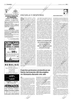 ABC MADRID 05-01-2003 página 86