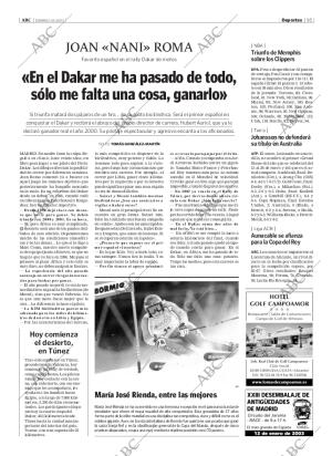 ABC MADRID 05-01-2003 página 95