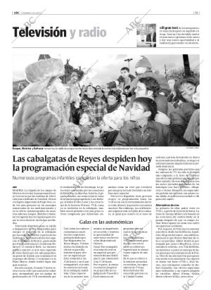 ABC MADRID 05-01-2003 página 99