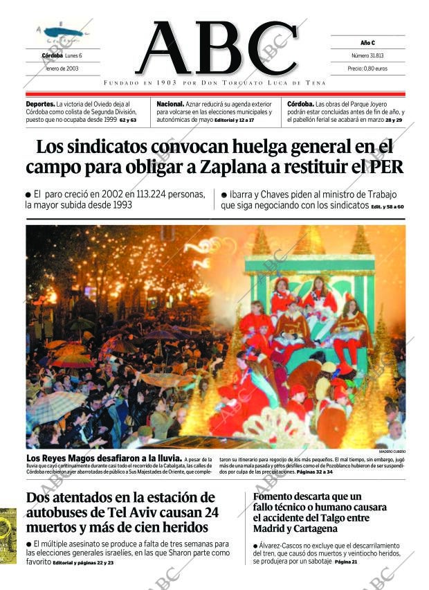 ABC CORDOBA 06-01-2003 página 1