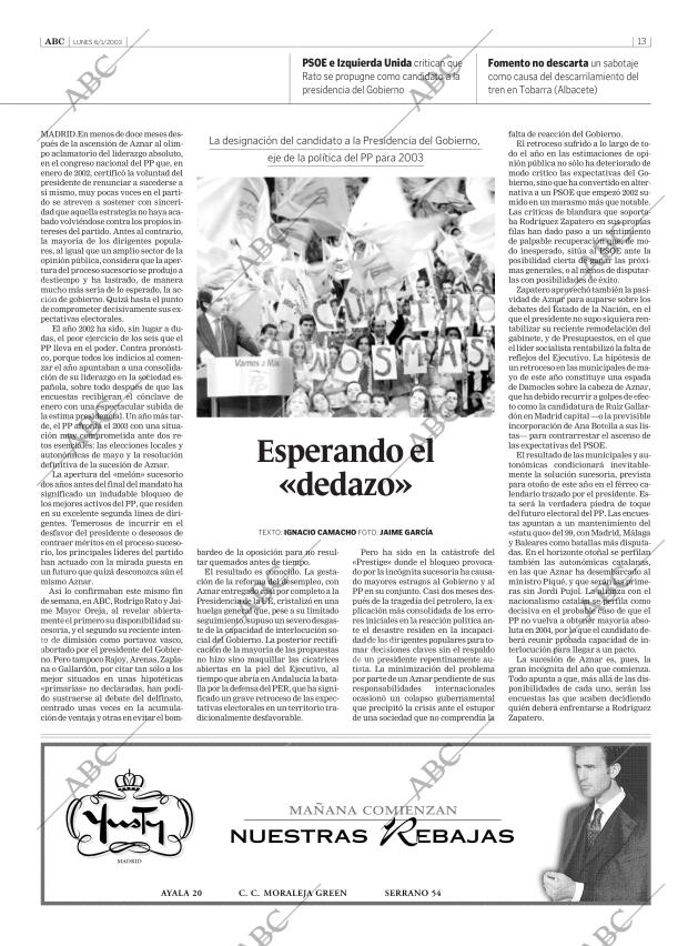 ABC CORDOBA 06-01-2003 página 13