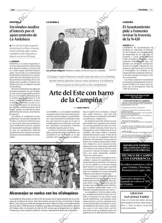 ABC CORDOBA 06-01-2003 página 35