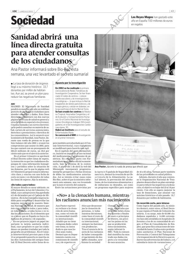 ABC CORDOBA 06-01-2003 página 43