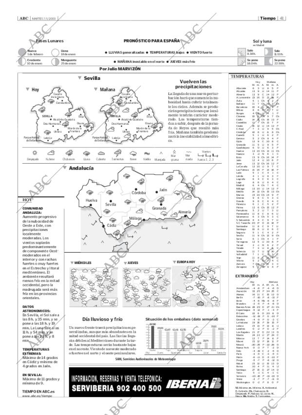ABC SEVILLA 07-01-2003 página 41