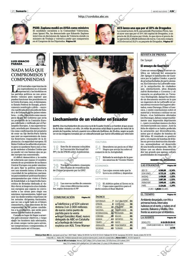 ABC CORDOBA 16-01-2003 página 2