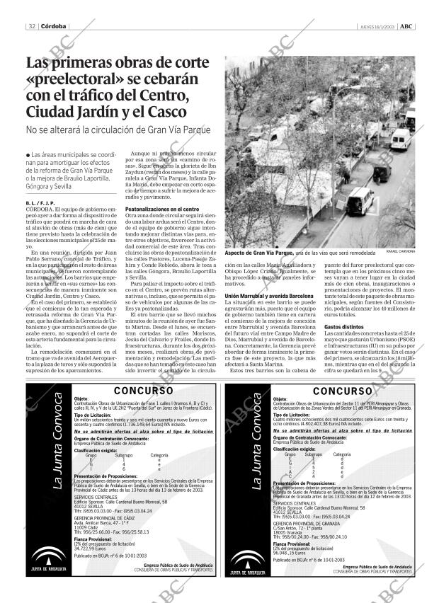 ABC CORDOBA 16-01-2003 página 32