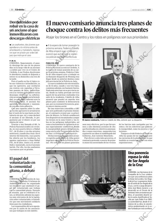 ABC CORDOBA 16-01-2003 página 38