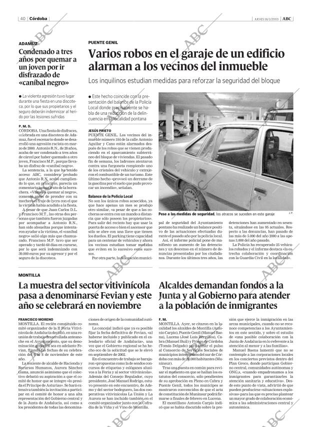 ABC CORDOBA 16-01-2003 página 40