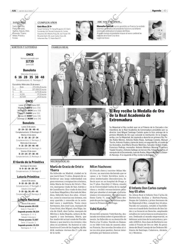 ABC CORDOBA 16-01-2003 página 43