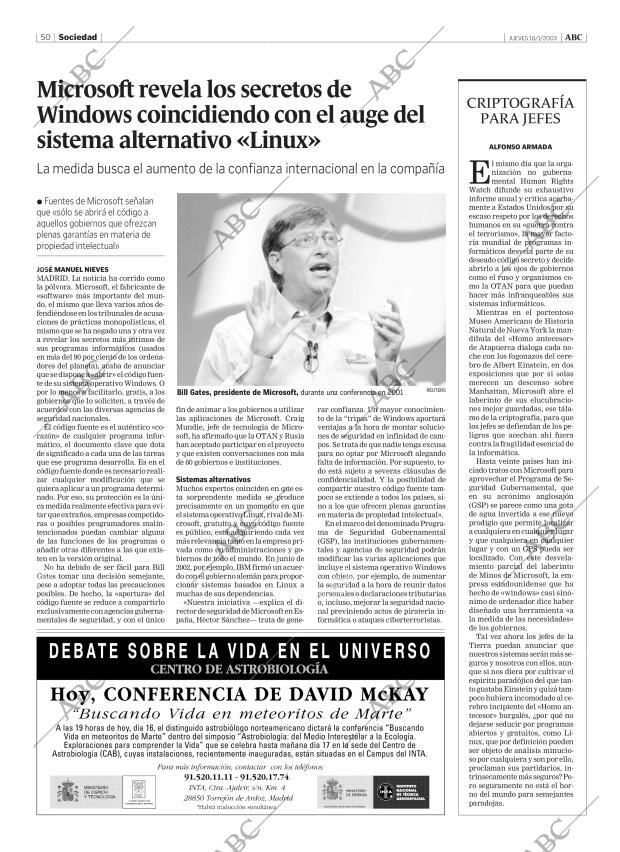 ABC CORDOBA 16-01-2003 página 50