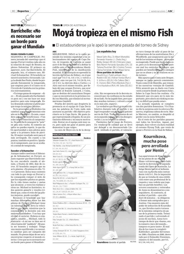 ABC CORDOBA 16-01-2003 página 80