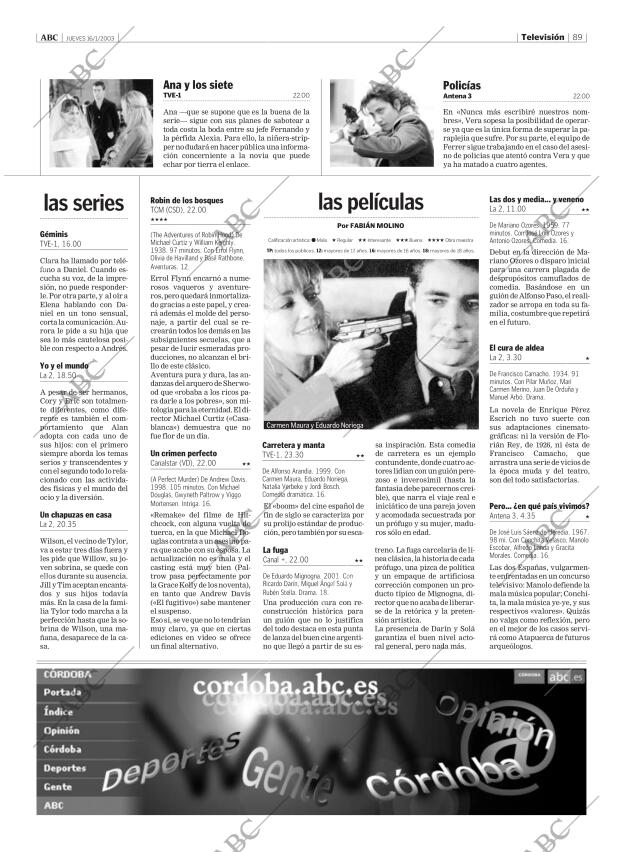 ABC CORDOBA 16-01-2003 página 89