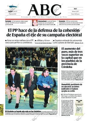 ABC CORDOBA 20-01-2003 página 1