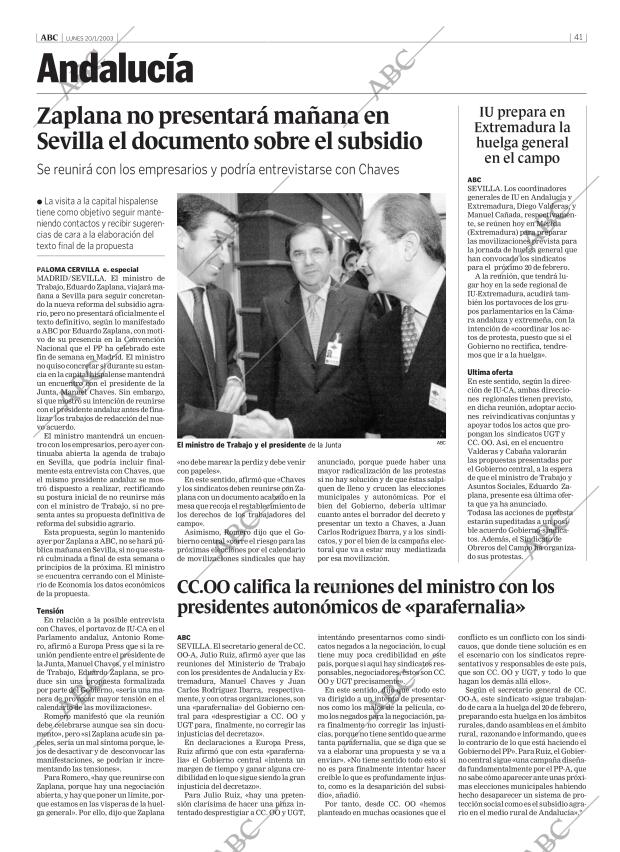 ABC CORDOBA 20-01-2003 página 41