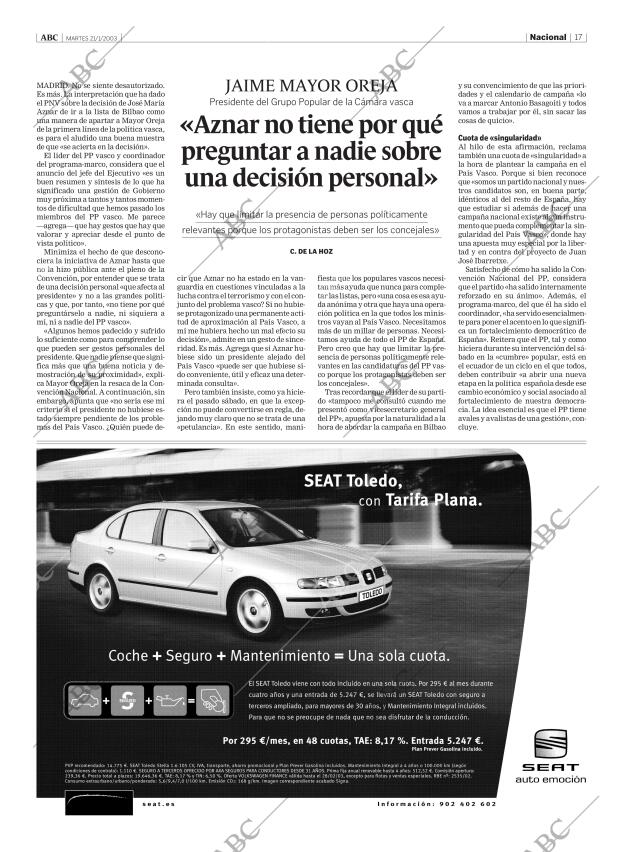 ABC CORDOBA 21-01-2003 página 17