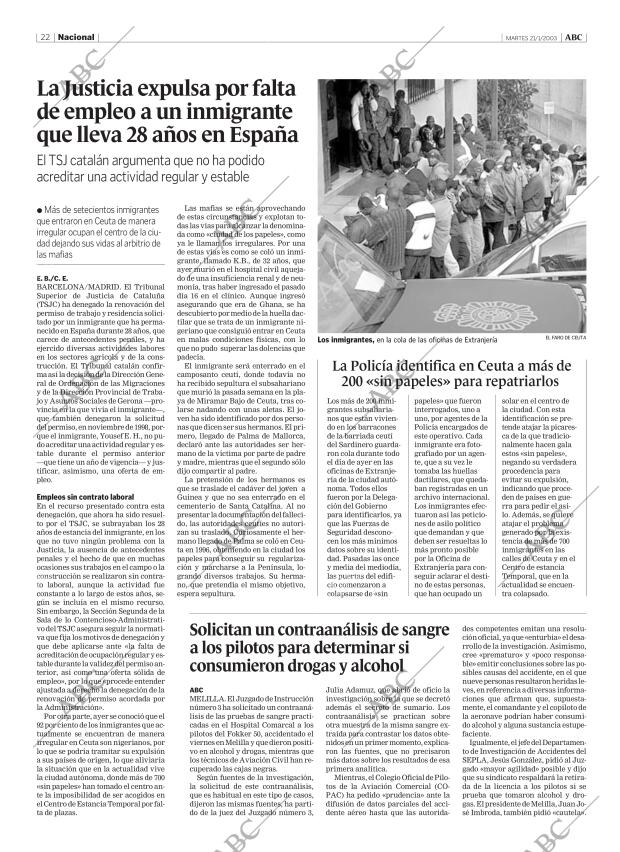 ABC CORDOBA 21-01-2003 página 22