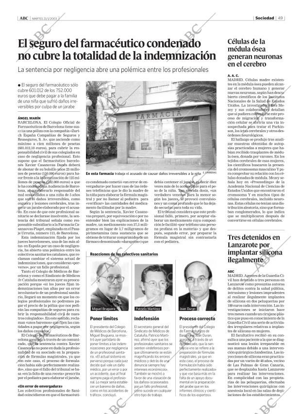 ABC CORDOBA 21-01-2003 página 49