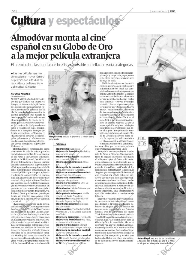 ABC CORDOBA 21-01-2003 página 52