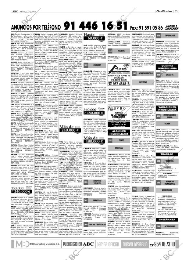 ABC CORDOBA 21-01-2003 página 63