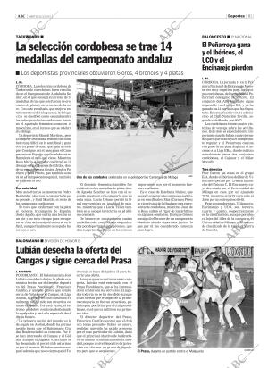 ABC CORDOBA 21-01-2003 página 81