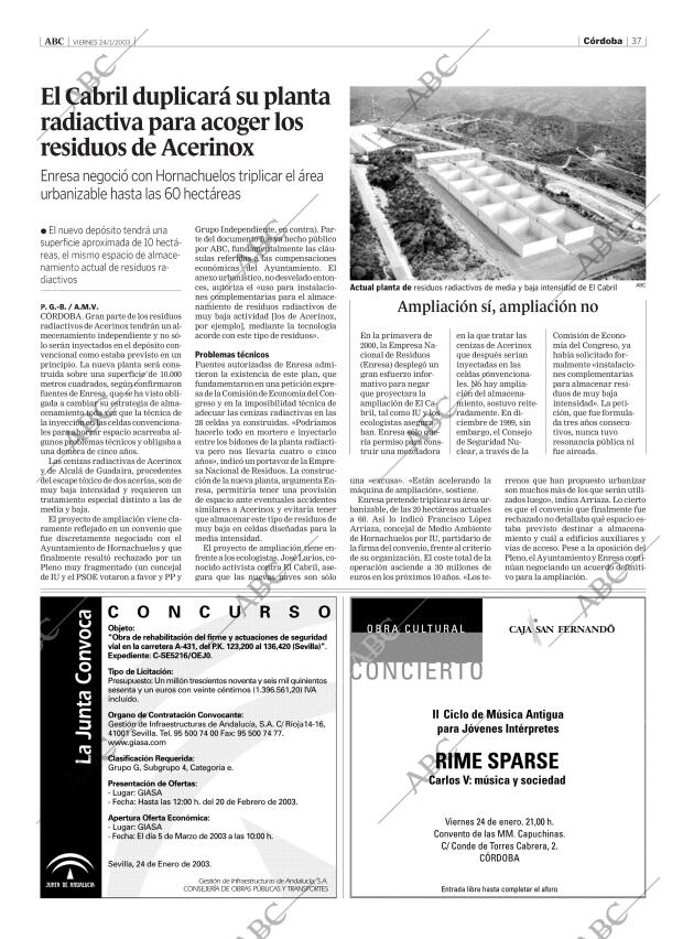ABC CORDOBA 24-01-2003 página 37