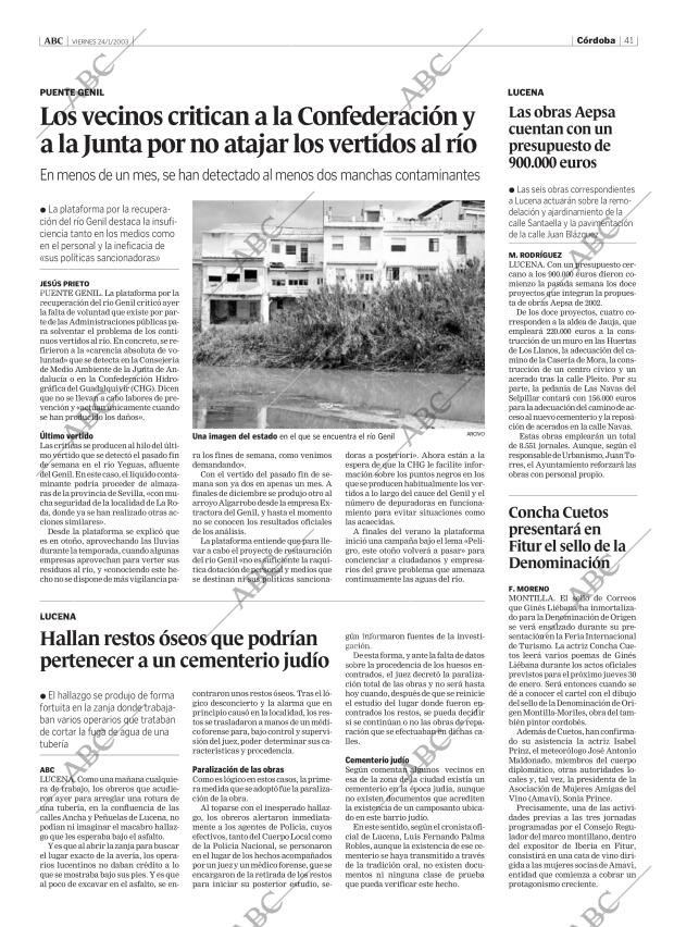 ABC CORDOBA 24-01-2003 página 41