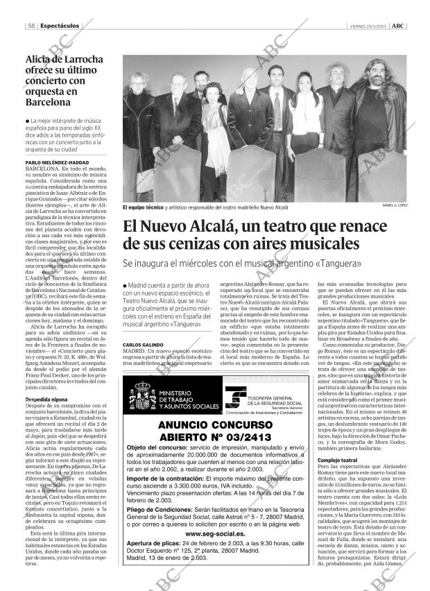 ABC CORDOBA 24-01-2003 página 58