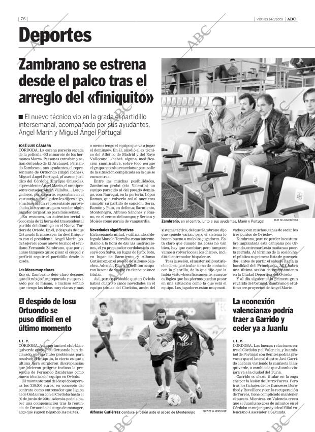 ABC CORDOBA 24-01-2003 página 76