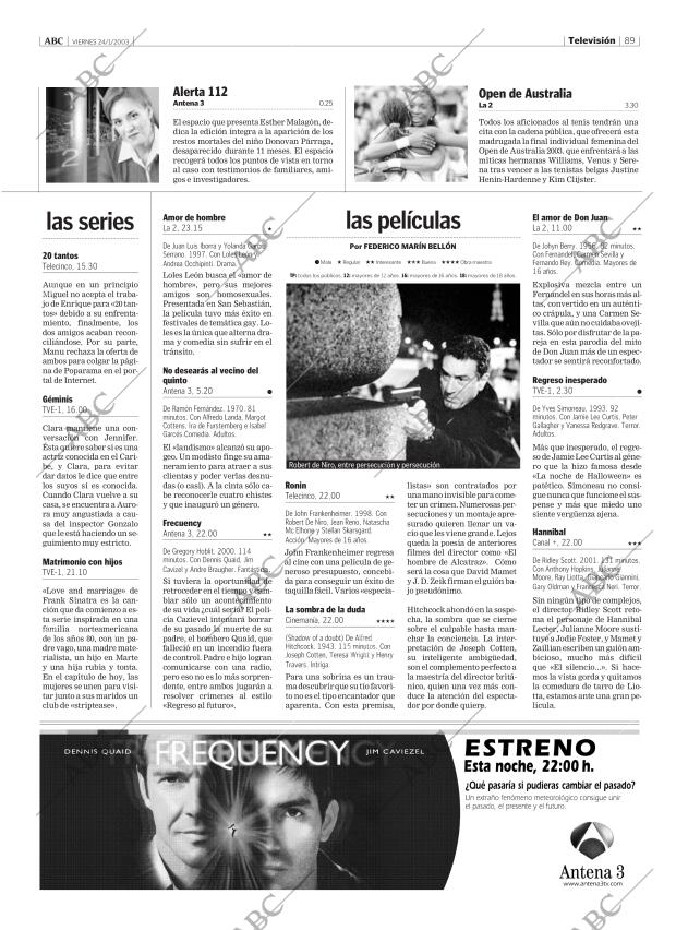 ABC CORDOBA 24-01-2003 página 89