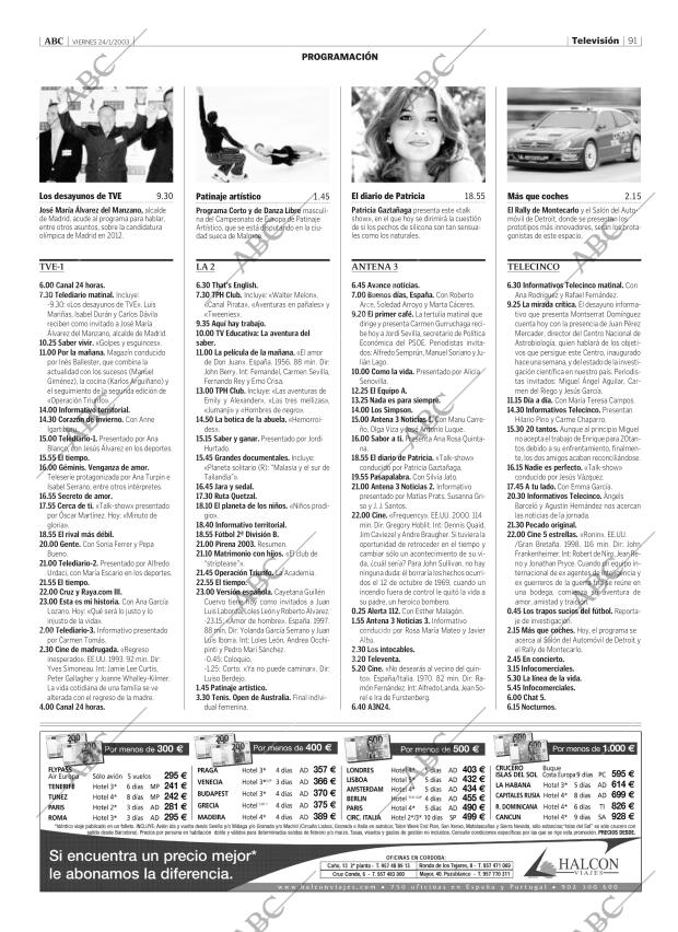 ABC CORDOBA 24-01-2003 página 91
