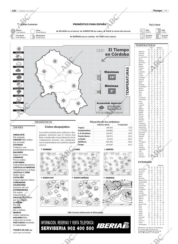 ABC CORDOBA 25-01-2003 página 45