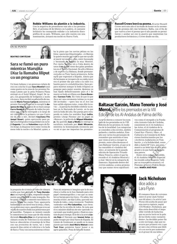 ABC CORDOBA 25-01-2003 página 89