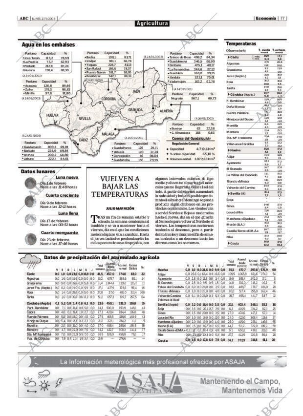 ABC SEVILLA 27-01-2003 página 77