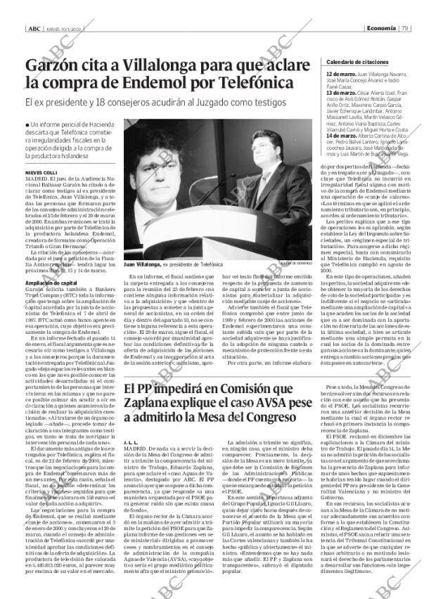 ABC MADRID 30-01-2003 página 79