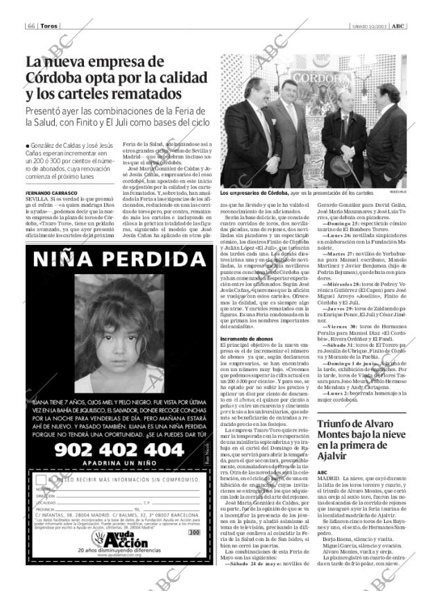 ABC SEVILLA 01-02-2003 página 66