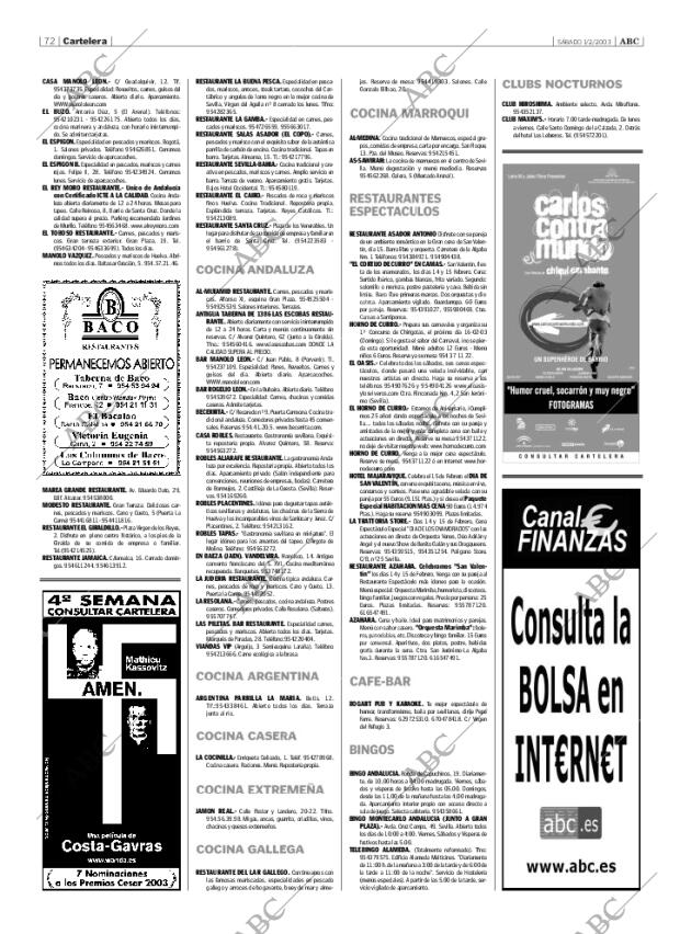 ABC SEVILLA 01-02-2003 página 72