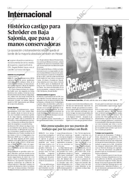 ABC MADRID 03-02-2003