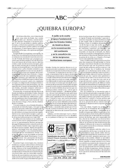 ABC MADRID 03-02-2003