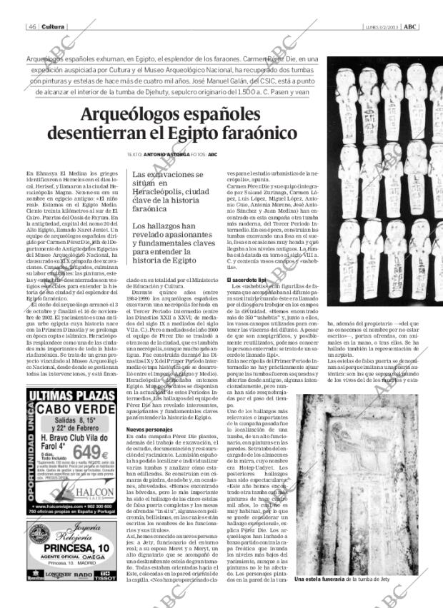 ABC MADRID 03-02-2003 página 46