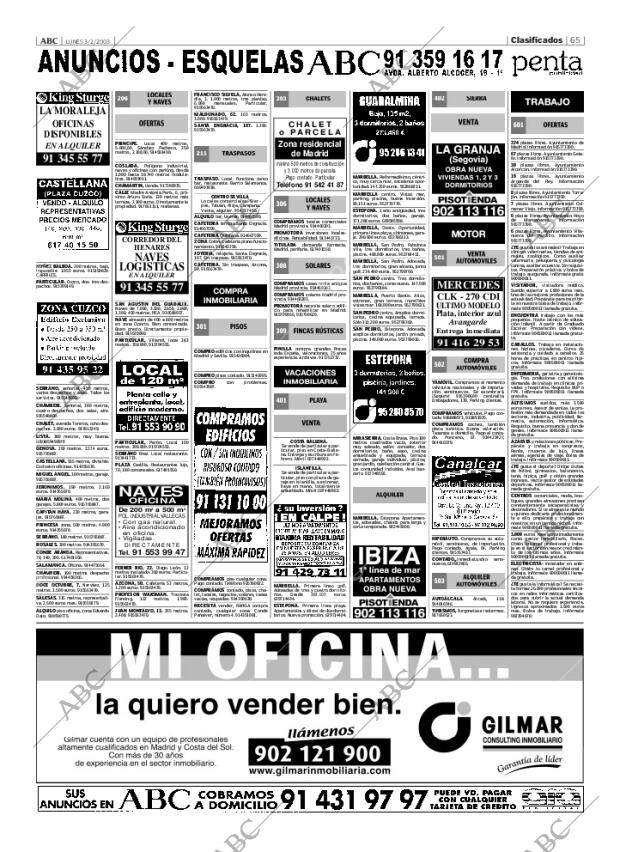 ABC MADRID 03-02-2003 página 65