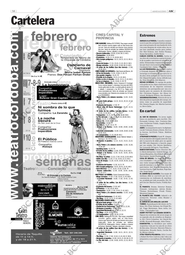 ABC CORDOBA 06-02-2003 página 58