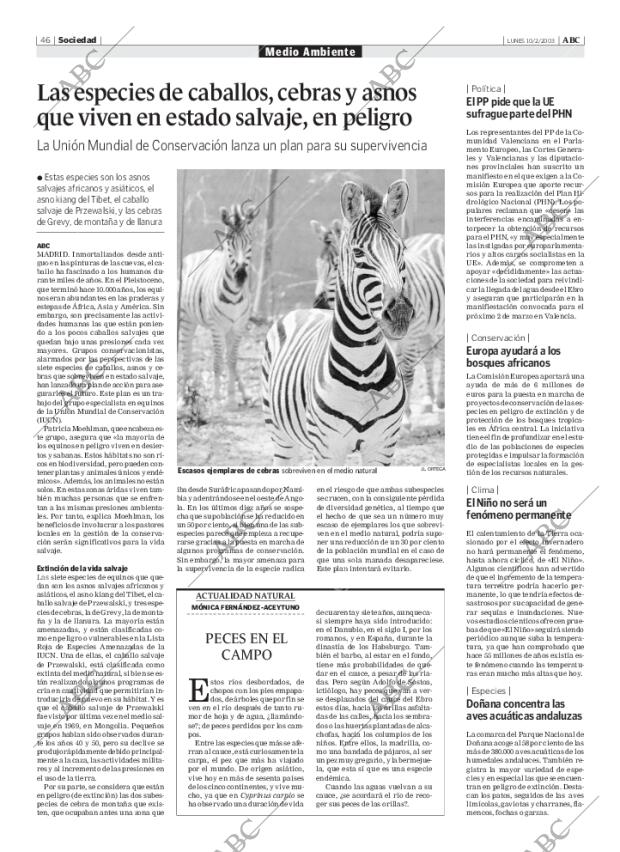ABC MADRID 10-02-2003 página 46