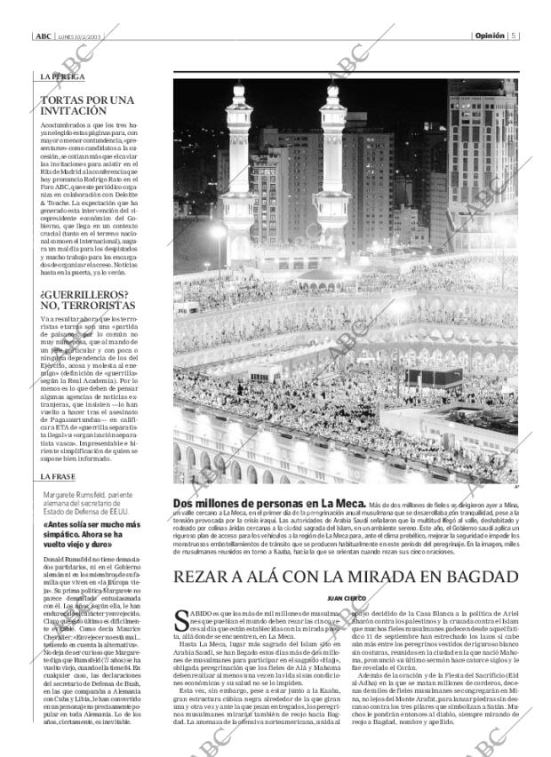 ABC MADRID 10-02-2003 página 5