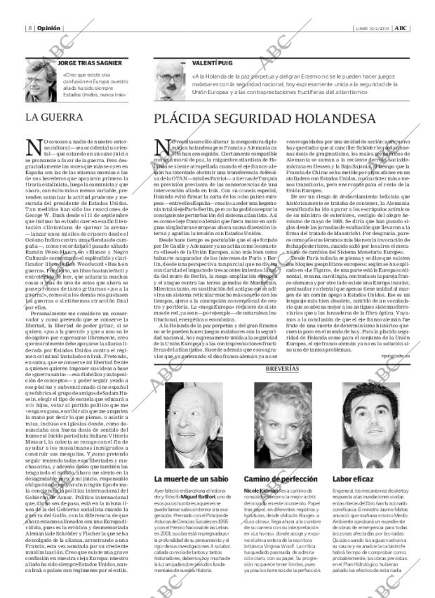 ABC MADRID 10-02-2003 página 8